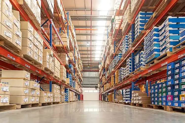 Inside the PrepFort fulfillment center