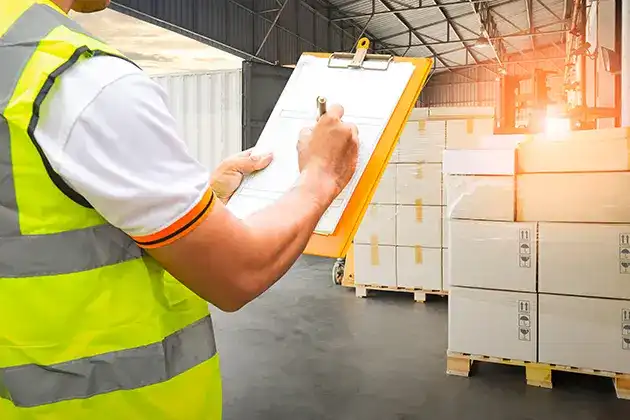 Inside the PrepFort fulfillment center