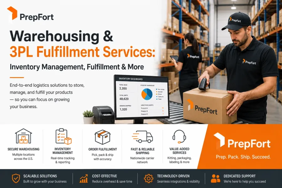 Warehousing & 3PL Fulfillment: Streamline Your E-Commerce Supply Chain
