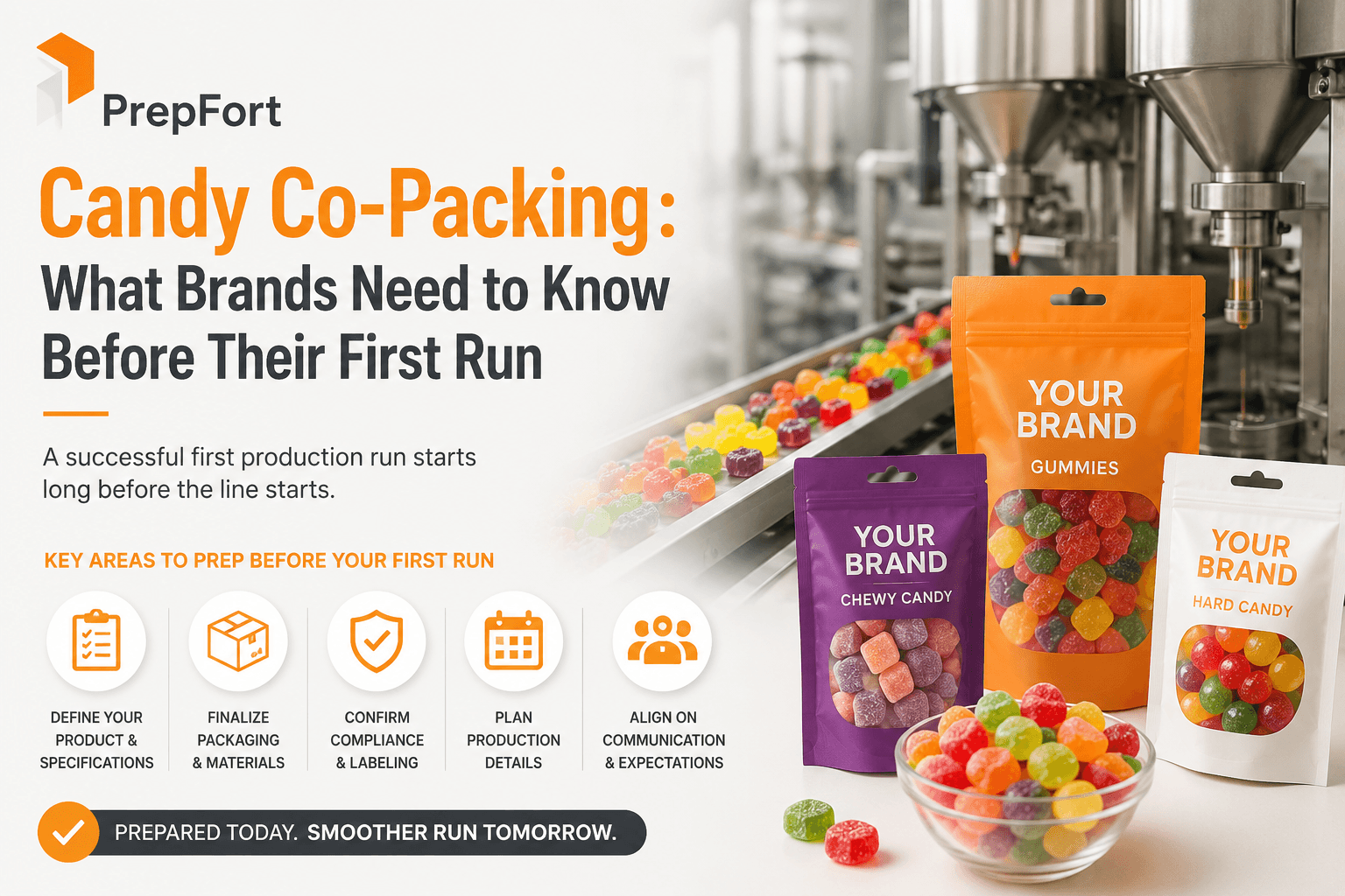 Candy Co-Packing : What Brands Need to Know Before Their First Run